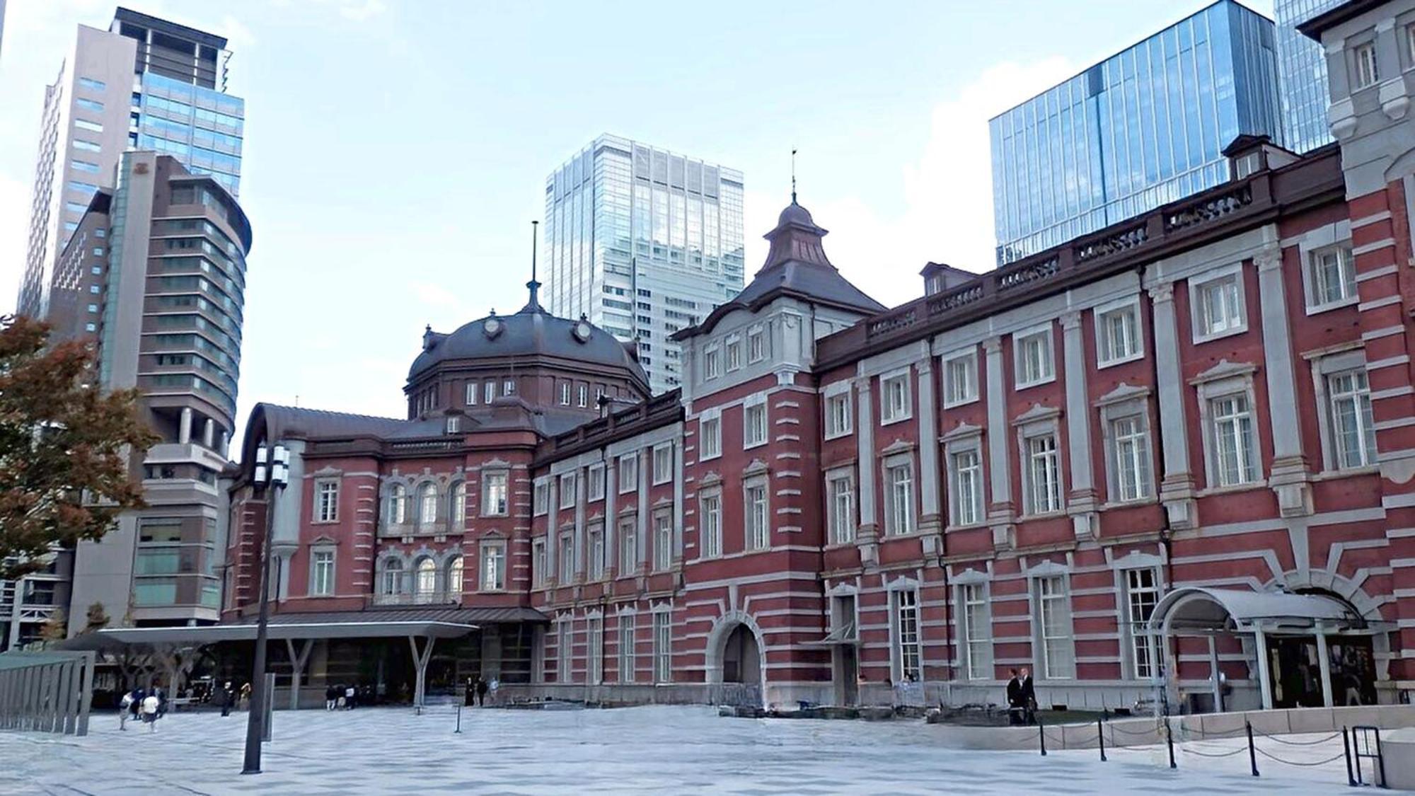 Toyoko Inn Tokyo Eki Yaesu Kita Guchi Buitenkant foto